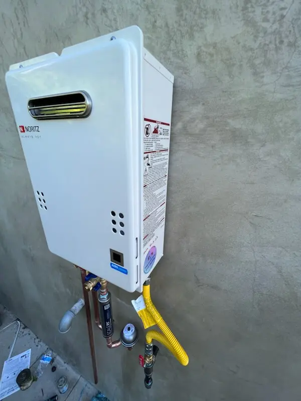 Tankless water heater installation for Dannersville homes