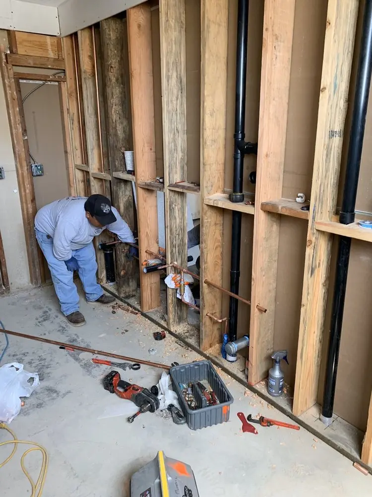 Commercial rough-in plumbing for Commercial Plumbing in Dannersville